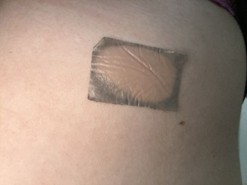 Customer photo review of Mood Patch - Homeopathic patches
