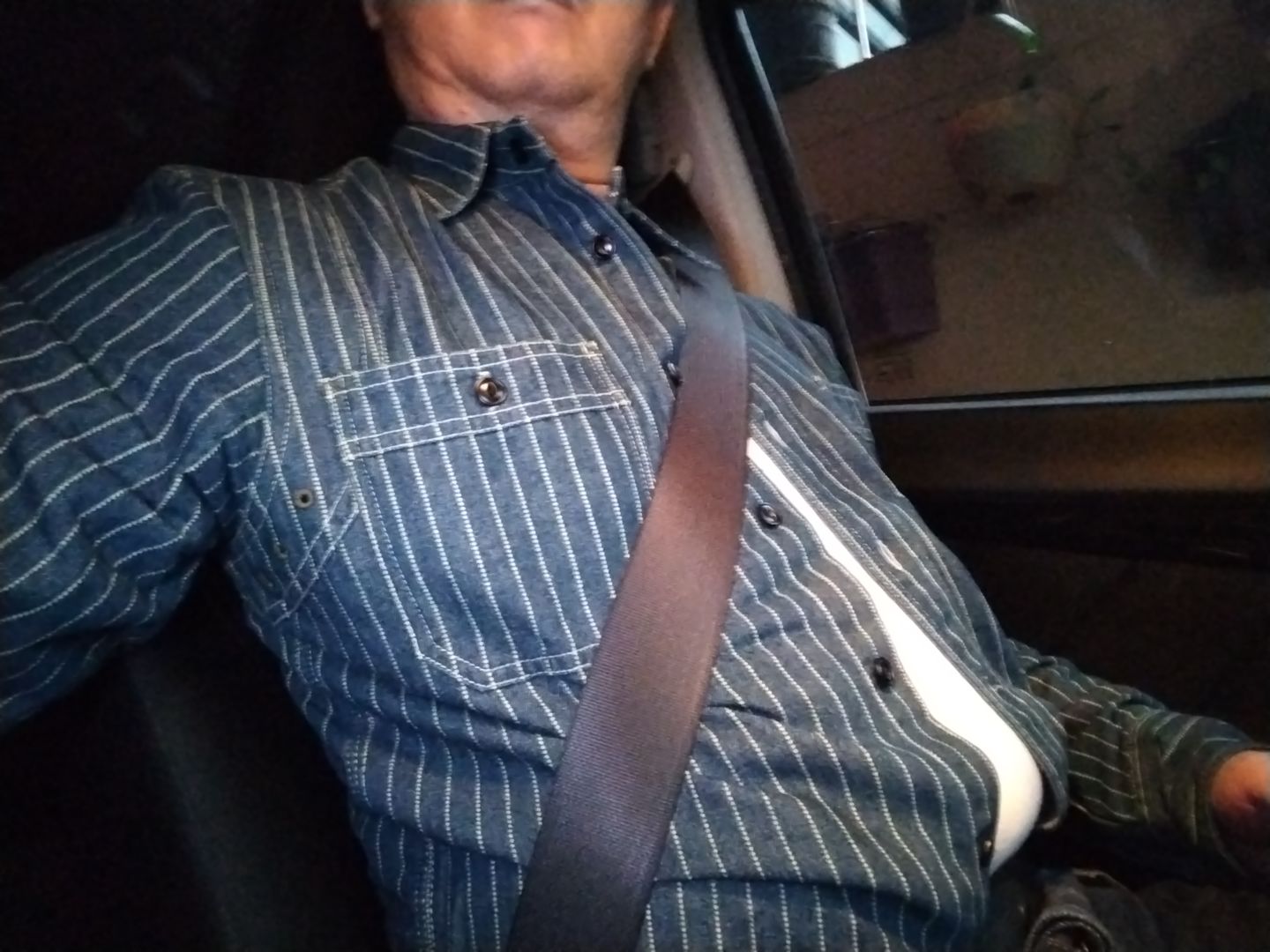 Customer photo review of 9 oz Wabash Vent Hole Work Shirt