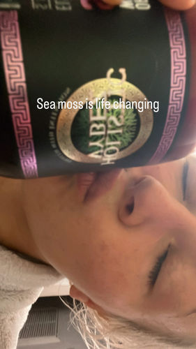 Customer photo review of Elderberry and Soursop Infused Sea Moss Gel