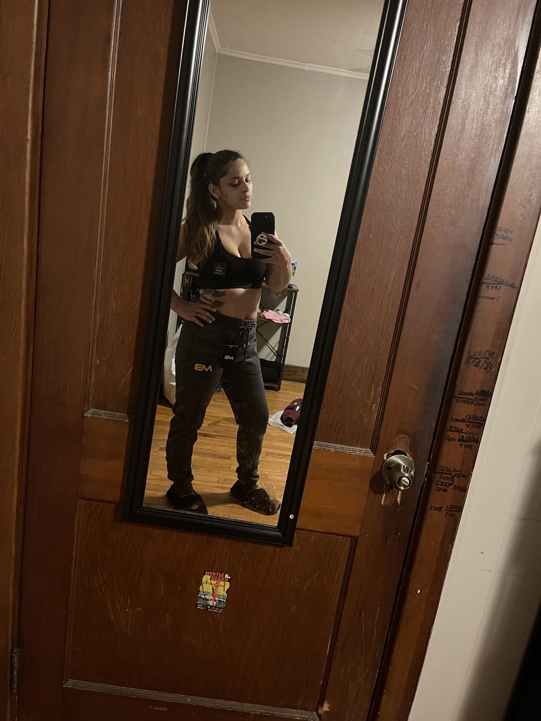 Customer photo review of Lounge Joggers - Charcoal