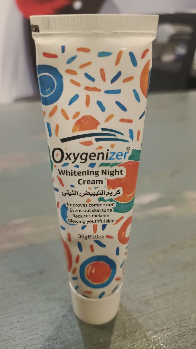 Customer photo review of Cream For Skin Whitening – Oxygenizer