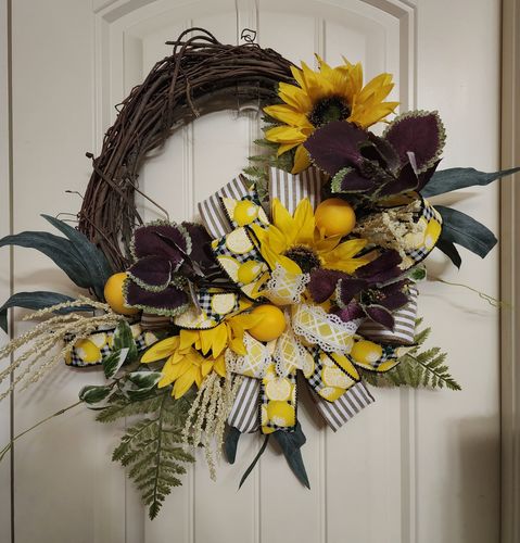Customer photo review of 18 In Sunflower Lemon Berry 83529