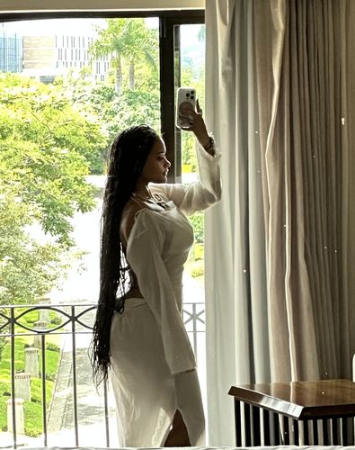 Customer photo review of The Sophia Dress / Ivory