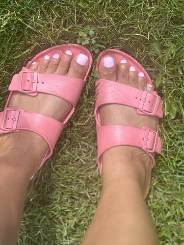 Customer photo review of At Home Pedi Kit