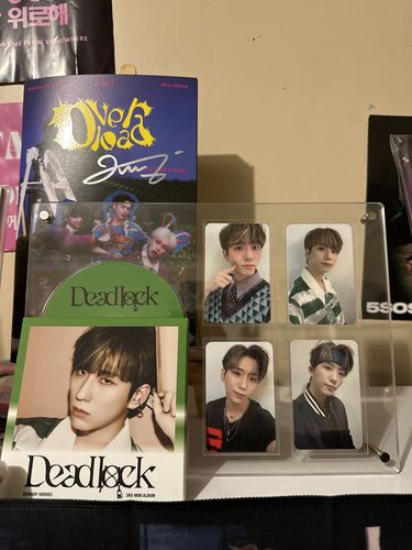 Customer photo review of CD - Photocard Acrylic Clear Frame