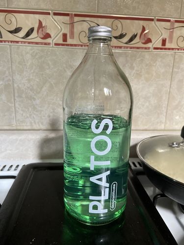 Customer photo review of Jabón para lavar PLATOS con olor