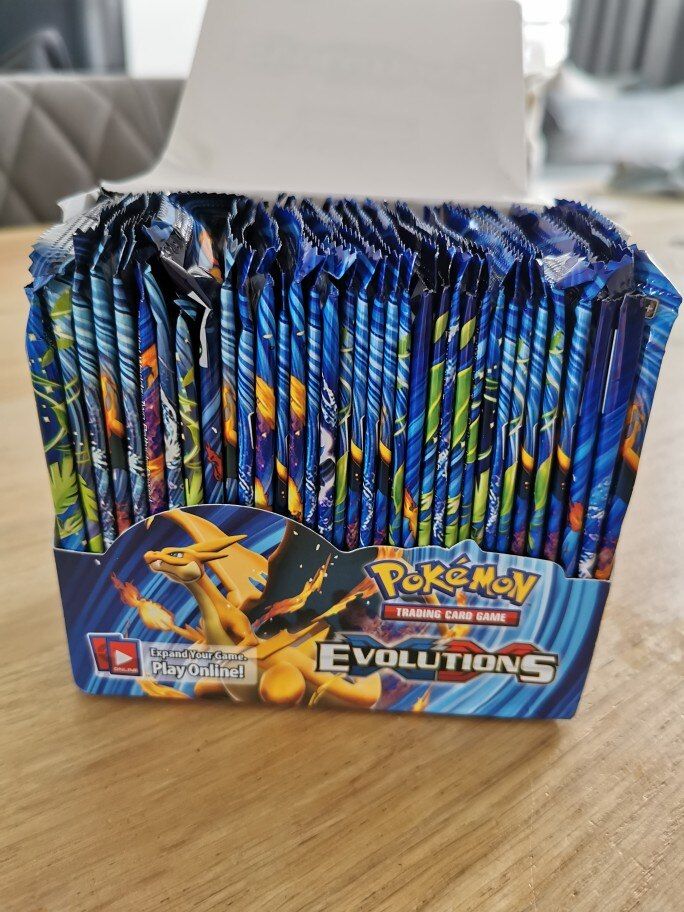 Customer photo review of 324Pcs Pokemon Box Trading Karte Spiel