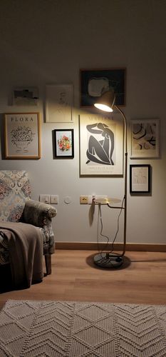 Customer photo review of Modern Minimalist Gallery Wall Set of 8