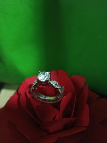 Customer photo review of 2ct Zermatt Engagement Ring