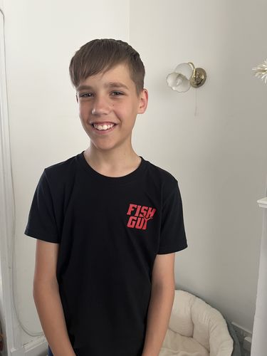 Customer photo review of Cut The Plastic Tee