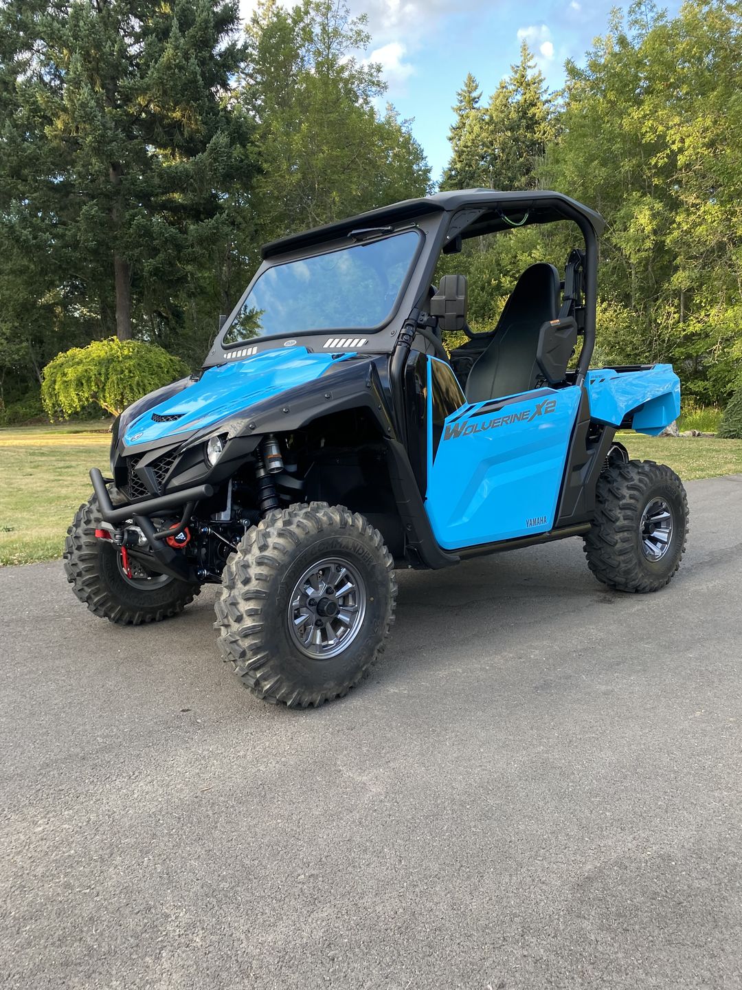 Customer photo review of 2 Inch | Yamaha Wolverine 850 X2 Front Lift Kit (2018+)