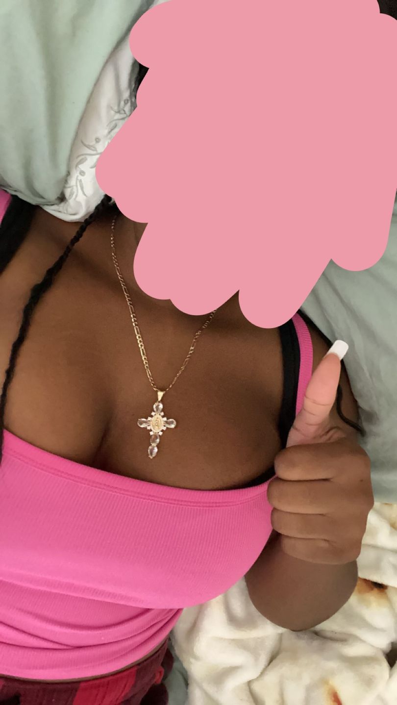 Customer photo review of Virgen Mary Cross
