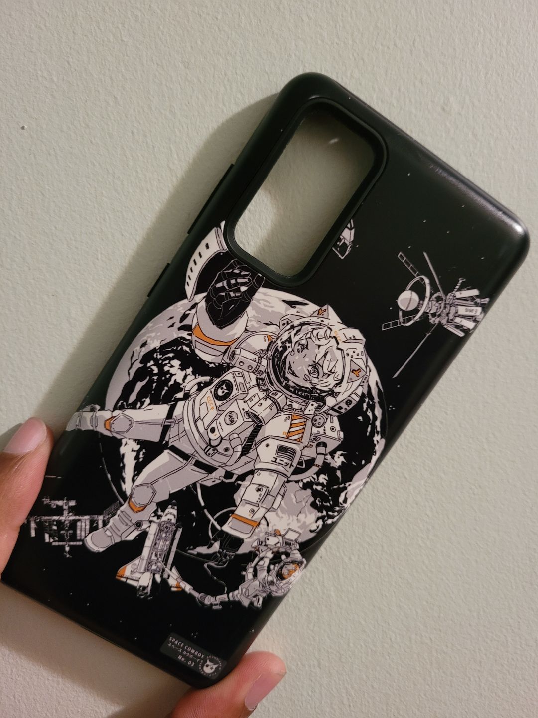 Customer photo review of Space Cowboy Samsung Case