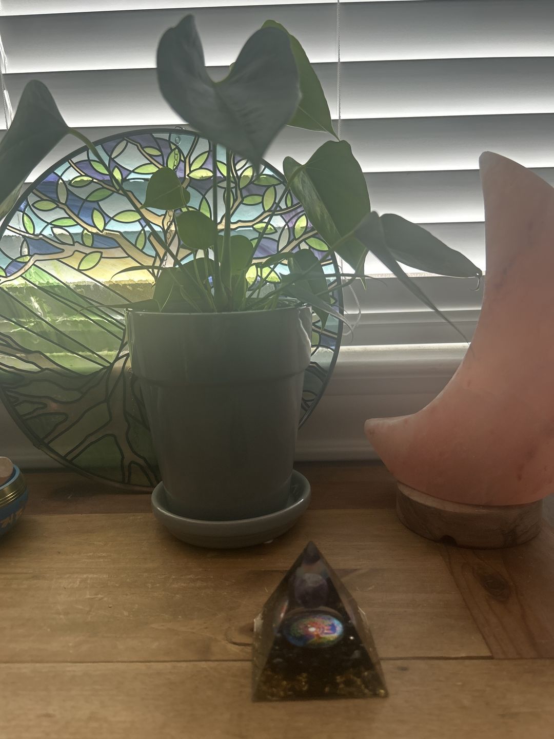 Customer photo review of EMF Protection Galaxy Orgone Pyramid