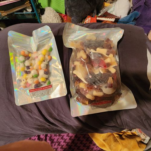 Customer photo review of Freeze Dried Sour Skittles