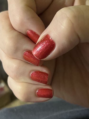 Customer photo review of Rocket Nail Fuel Color - Electric Rose