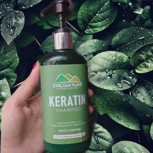 Customer photo review of Keratin Shampoo – Promote Hair Growth, Restores Hair Protein, Makes Hair Shiny & Straight