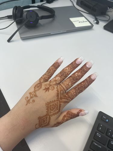 Customer photo review of Henna Cone 20g Single