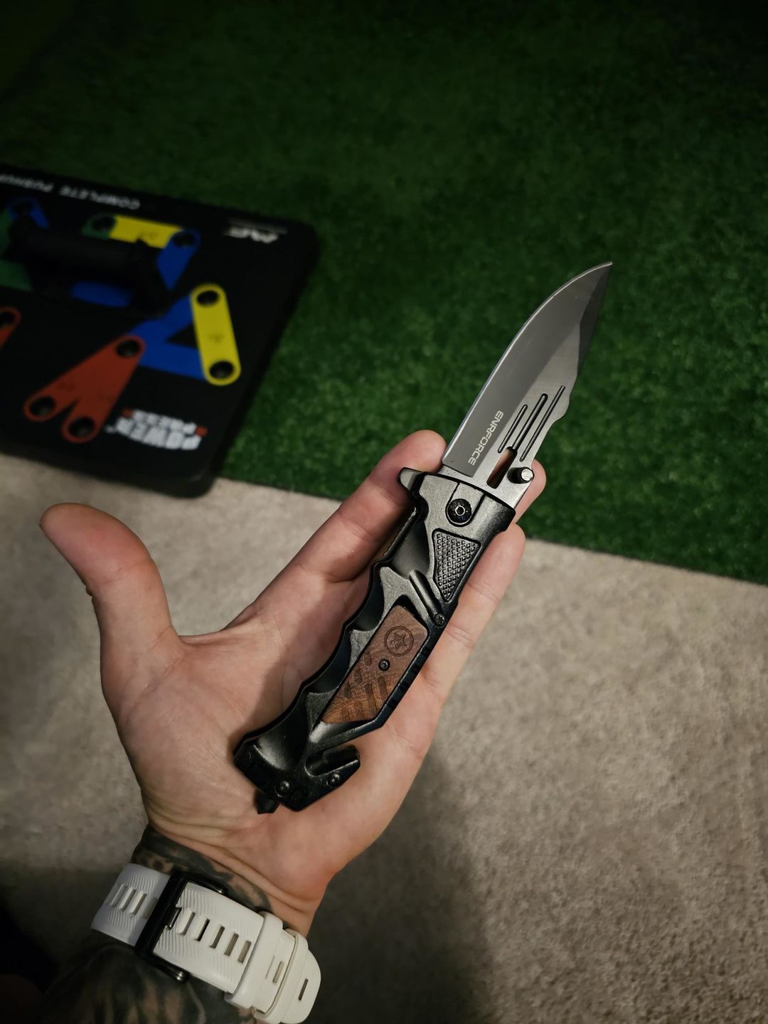 Customer photo review of Tactical Folding Knife