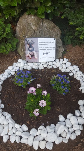 Customer photo review of Hunde-Türschild mit Foto & Wunschtext