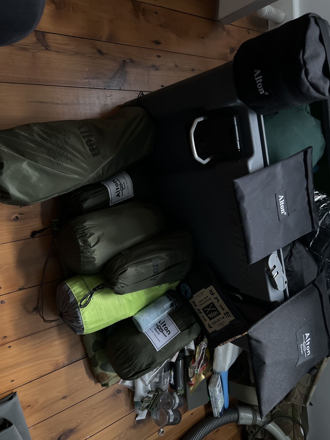 Customer photo review of Titanium Flatpack Twig Stove