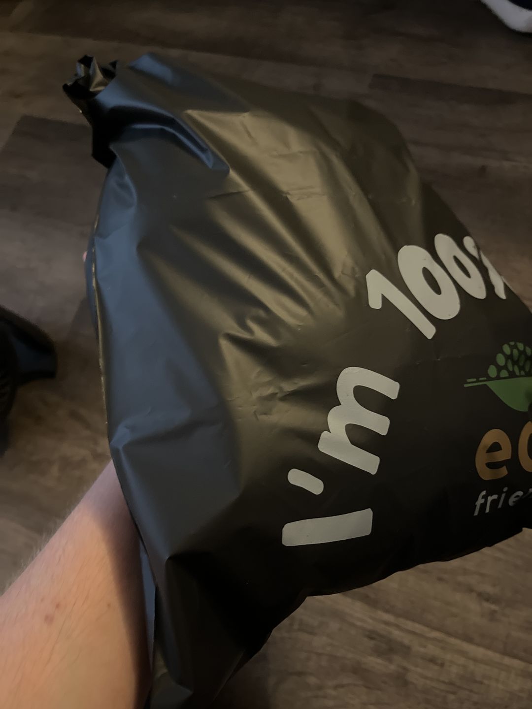 Customer photo review of Compostable Mailing Bags