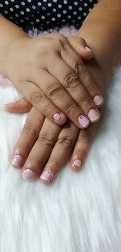 Customer photo review of Gel Gama Base Francesa 6 pzas MUSSA