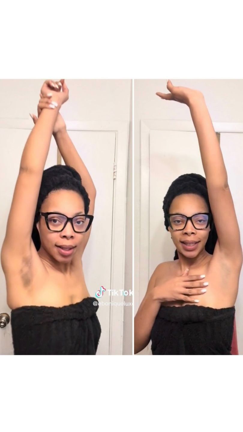 Customer photo review of Deodorant Brightener