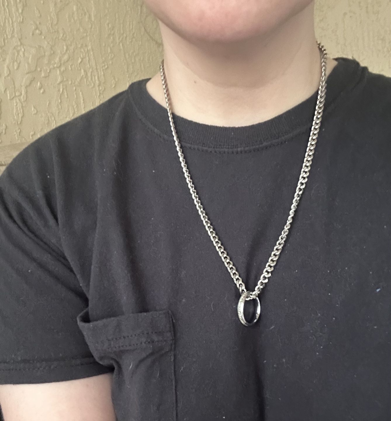 Customer photo review of 5mm Cuban Link Chain