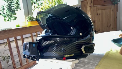 Customer photo review of HJC RPHA-11 Camera Mount