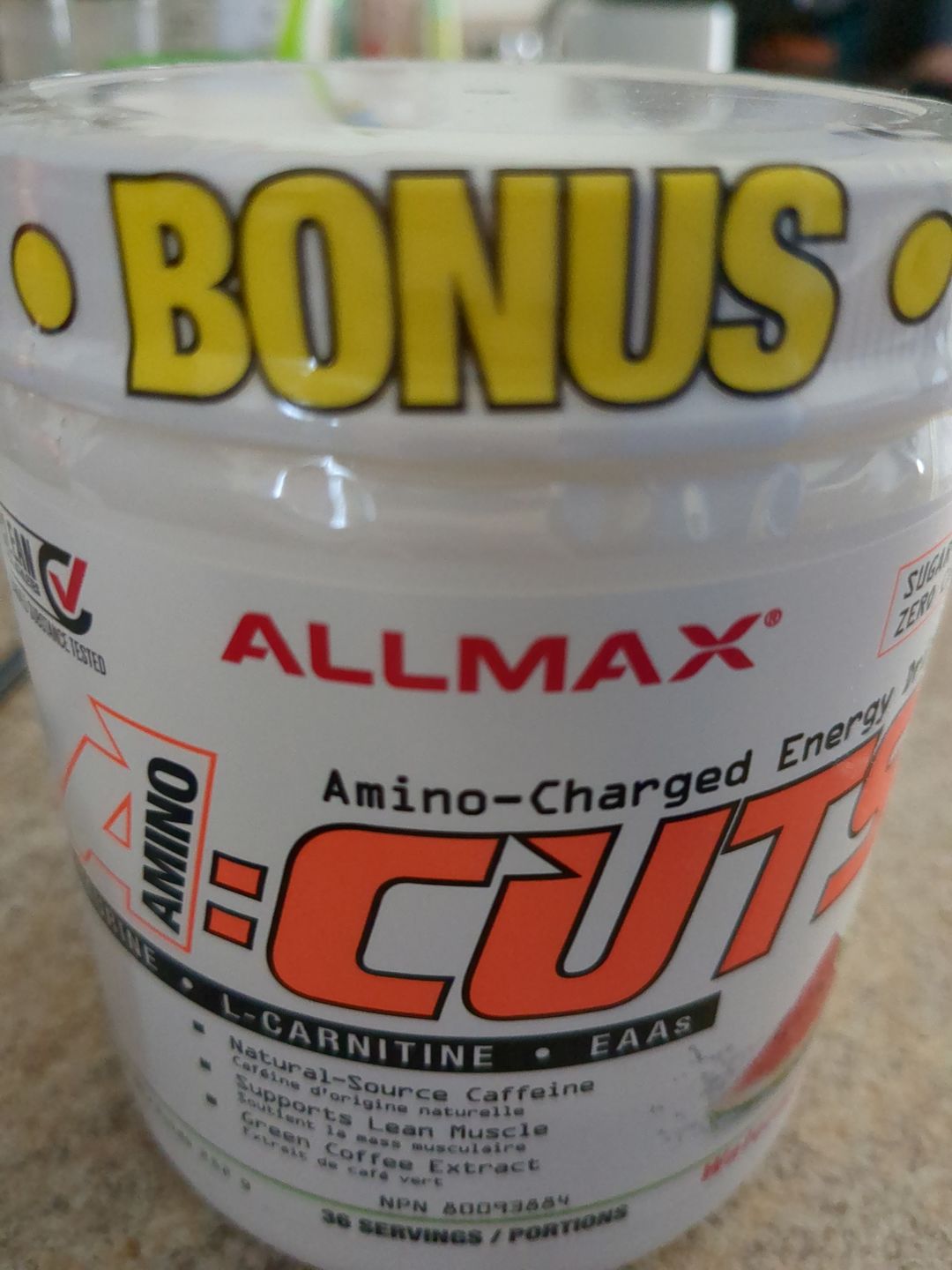 Customer photo review of Allmax - A-CUTS 252g