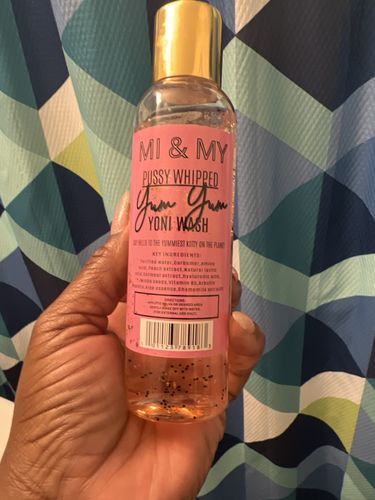 Customer photo review of P*ssy Whipped Yum Yum Yoni Wash