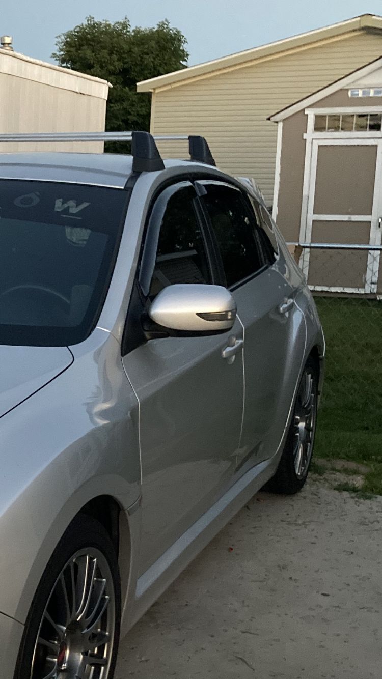 Customer photo review of Reverse Cut Windshield Banners