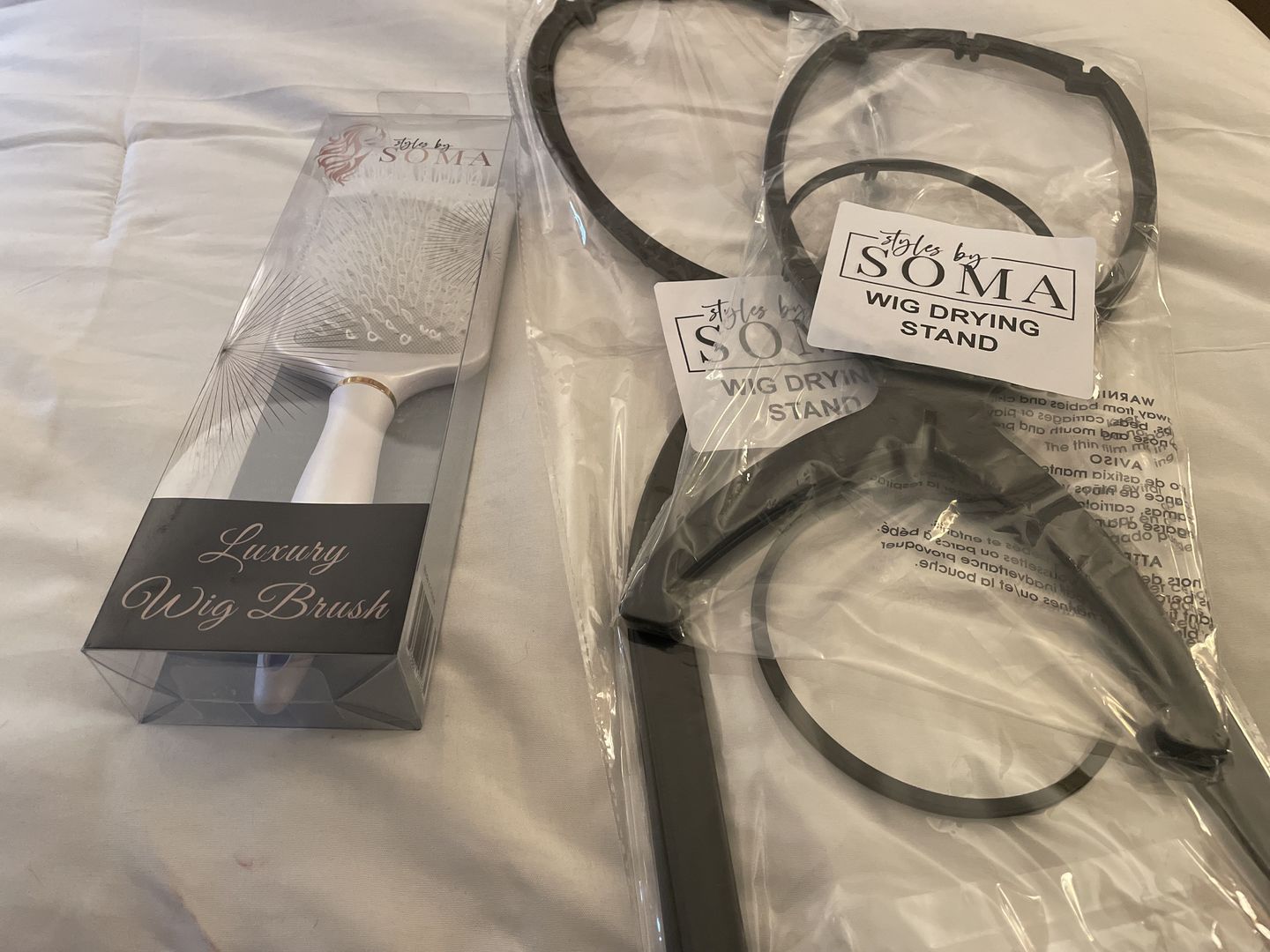 Customer photo review of Luxury Wig Brush