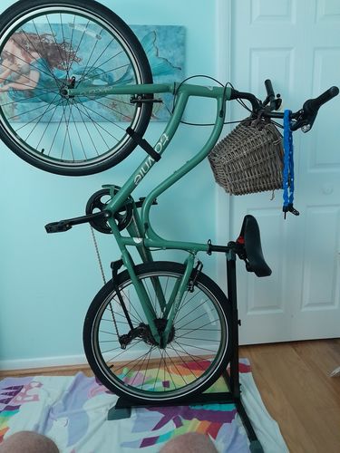 Customer photo review of 2 Bike Nook Units + 1 FREE Connector (Offer)