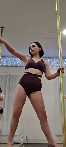 Customer photo review of Fallon Top Recycled MULBERRY