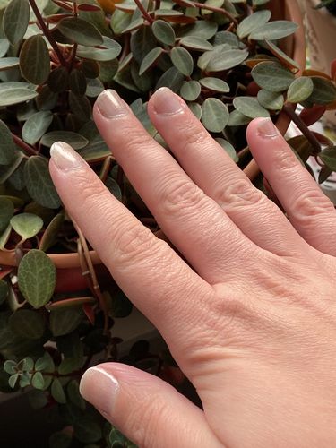 Customer photo review of Quick Dry Top Coat