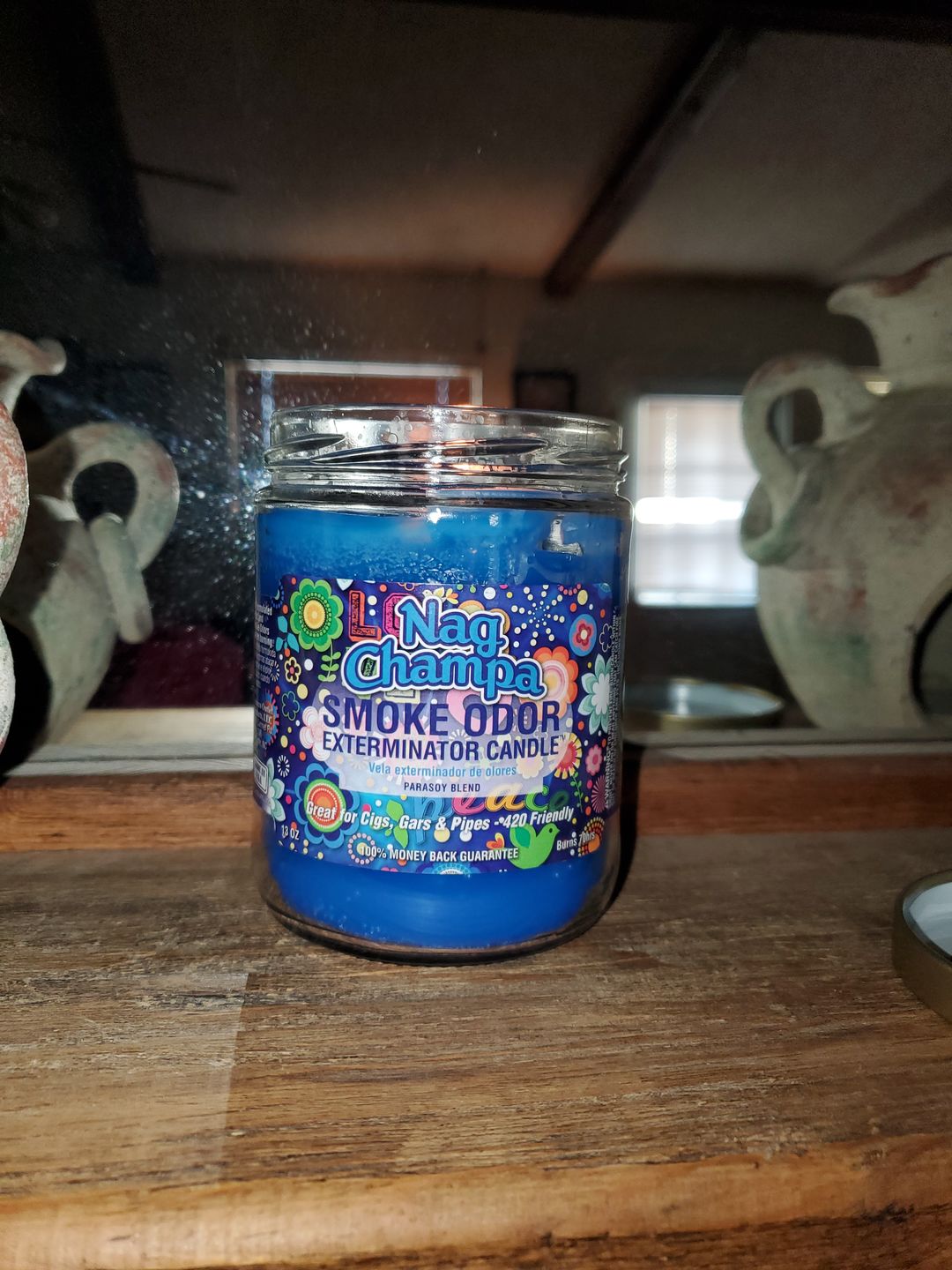 Customer photo review of Nag Champa Candle