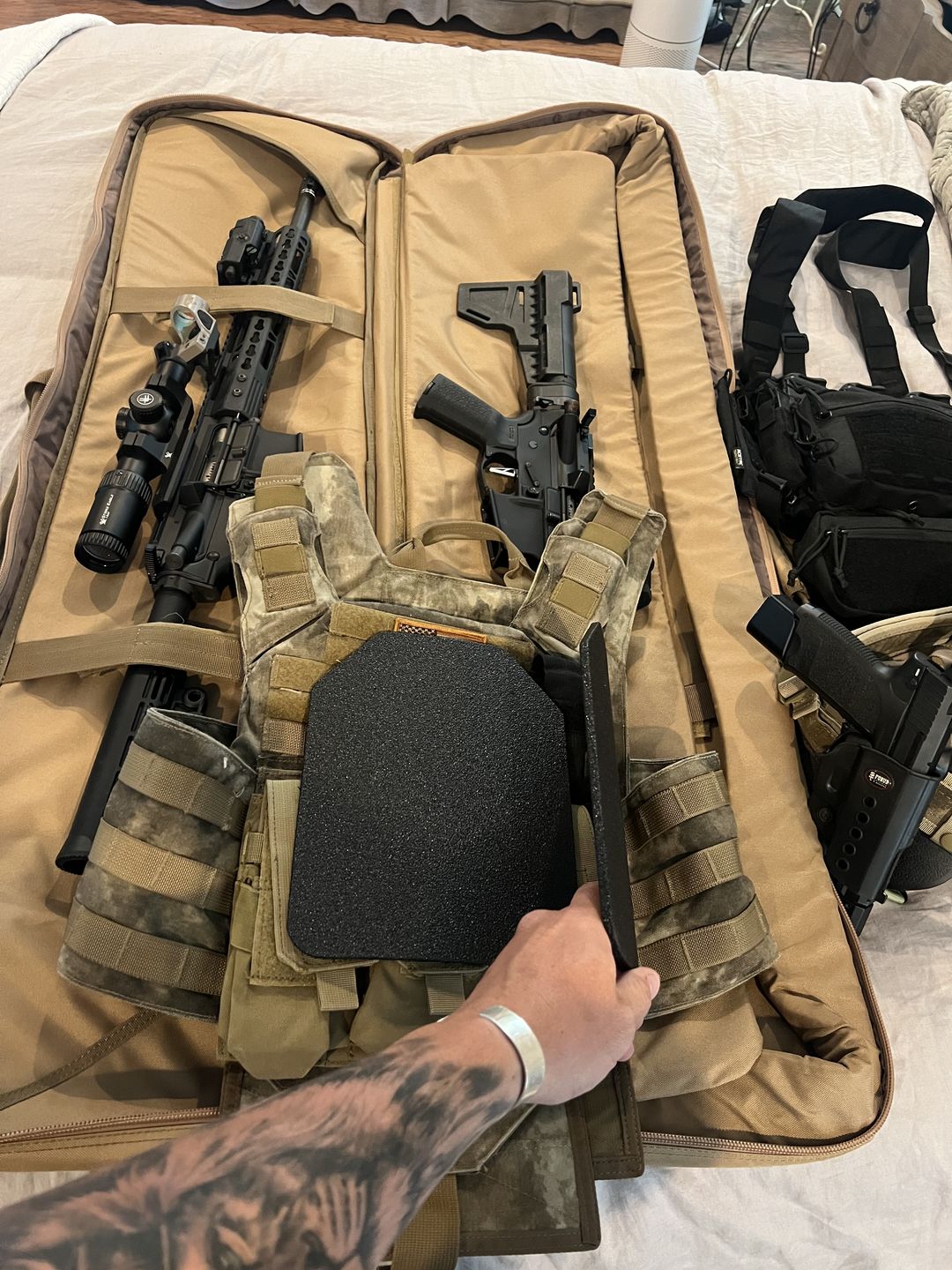 Customer photo review of RTS Tactical LWR5 Rifle Special Threats Inserts - 10X12