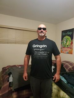 Customer photo review of El Gringon OG Old School T-Shirt