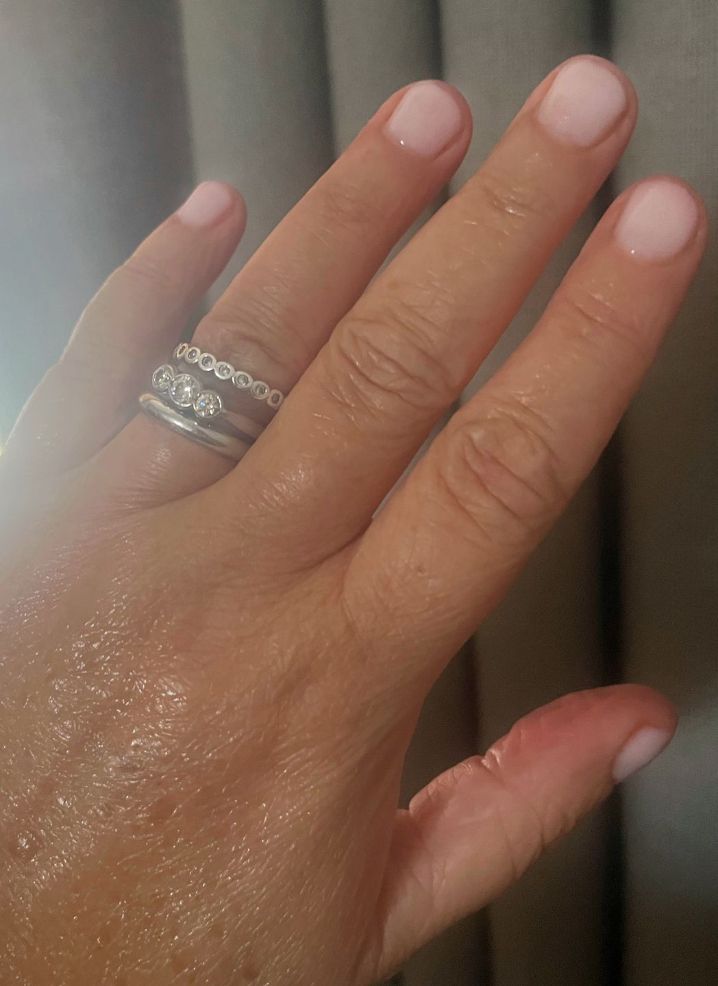 Customer photo review of Semilac 051 French Beige Milk UV Gel Polish 7ml
