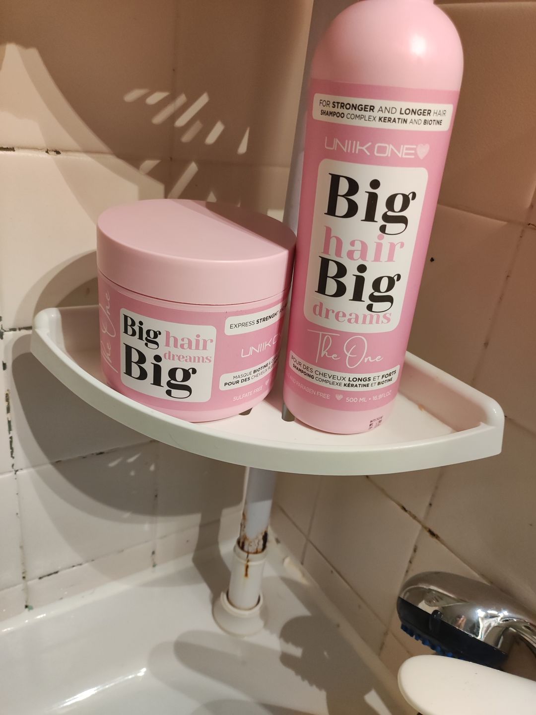 Customer photo review of Gamme The One - Shampooing 500 ml