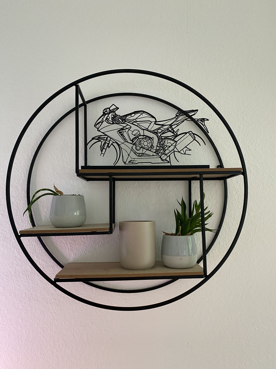 Customer photo review of Your Custom Car Standing Silhouette Metal Art