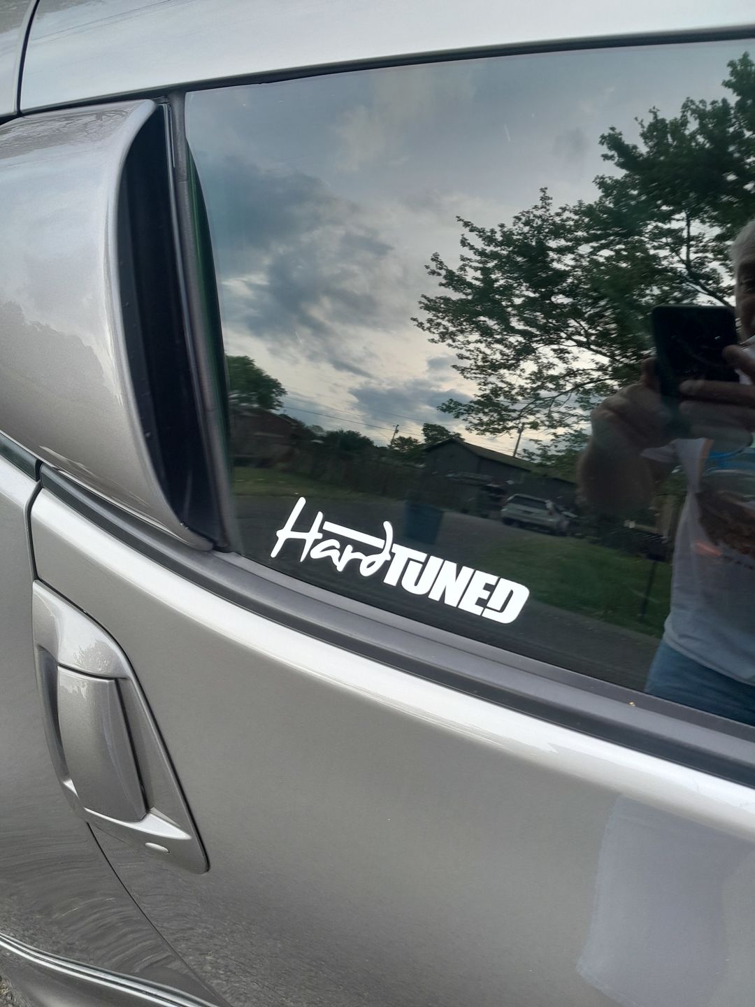 Customer photo review of Hardtuned Classic Vinyl Sticker