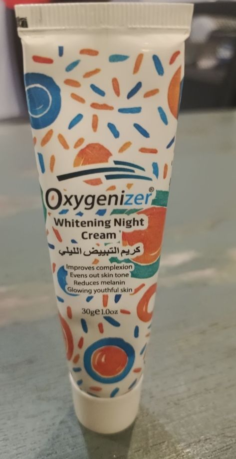 Customer photo review of Cream For Skin Whitening – Oxygenizer