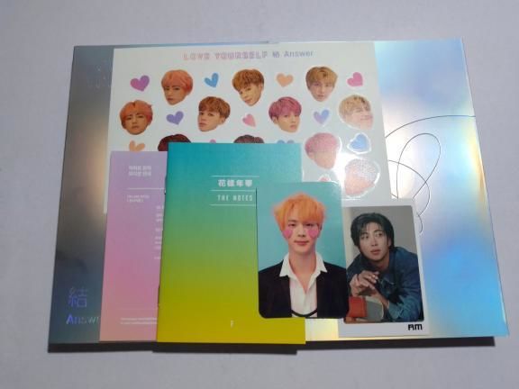 Customer photo review of BTS - REPACKAGE ALBUM LOVE YOURSELF 結 ANSWER