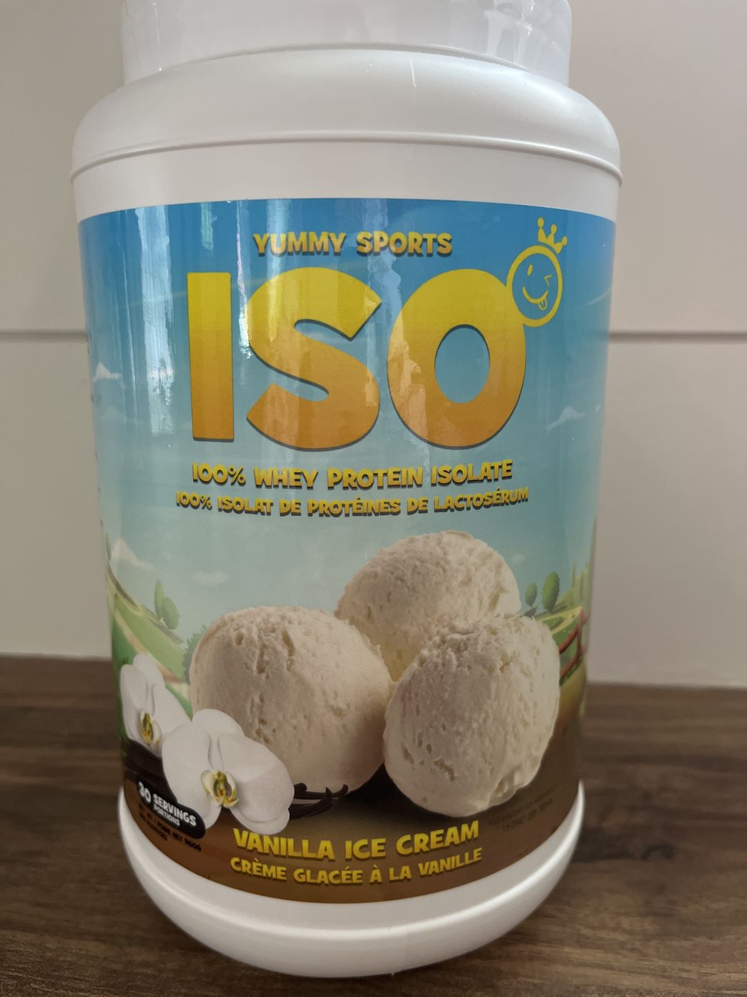 Customer photo review of Yummy Sports - ISO 100% Protéine Isolate 2lbs