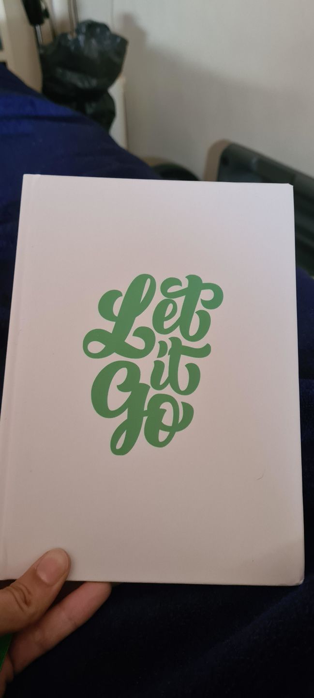 Customer photo review of Let It Go Journal