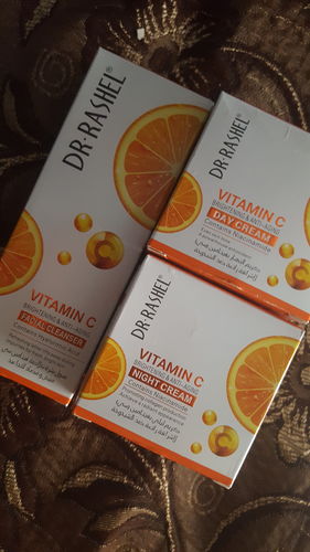 Customer photo review of Dr Rashel Vitamin C Pack of 3 - Day & Night Cream