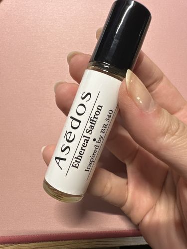 Customer photo review of ETHEREAL SAFFRON PERFUME OIL